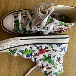 Converse Boys Dinosaur high tops